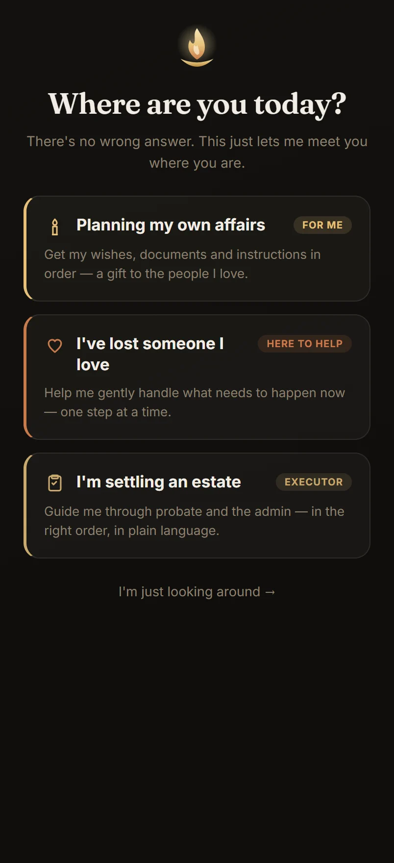 Solace onboarding — who is this for