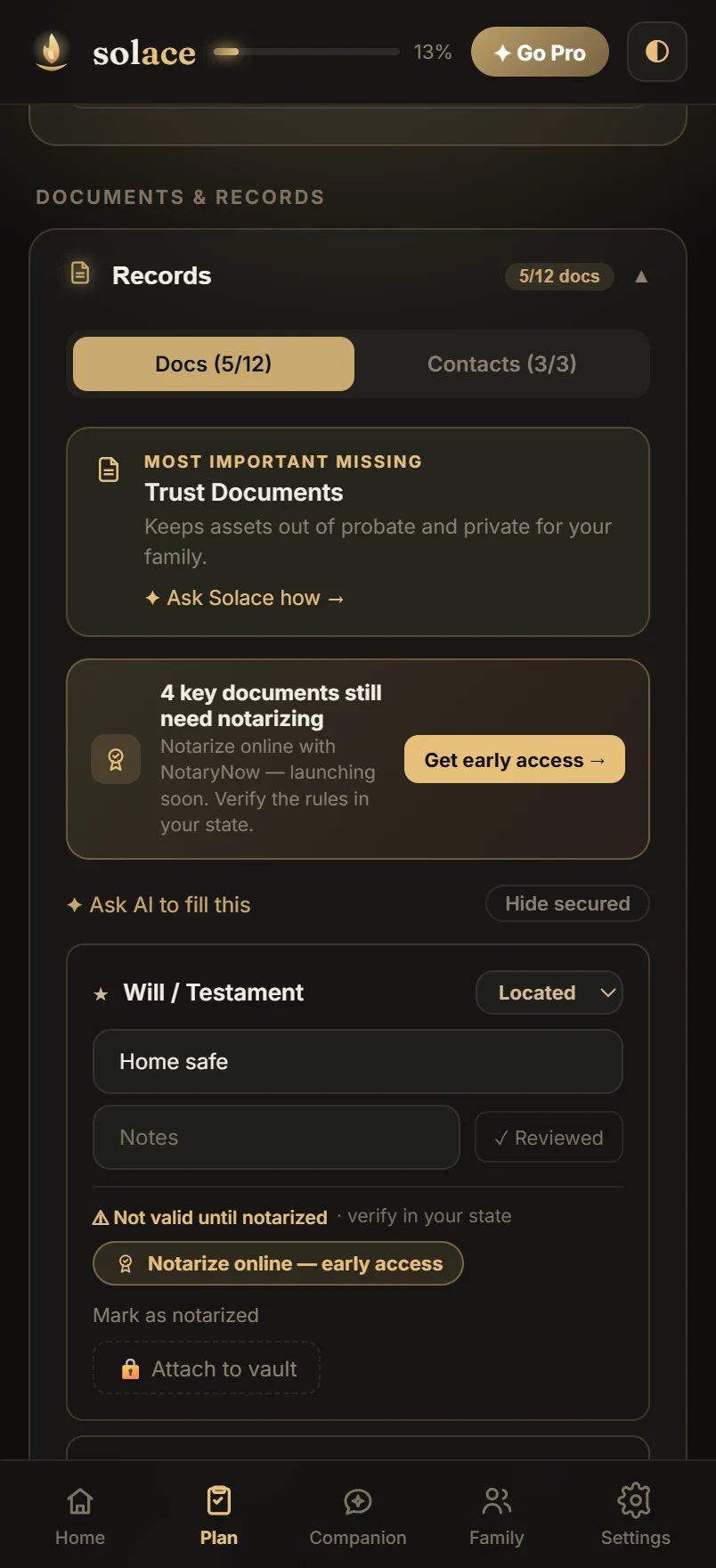 Solace documents